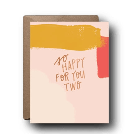 'BlackLab Studio' Happy For You Two Card