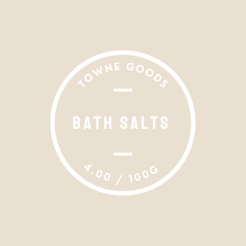 'Towne Goods' Bath Salts