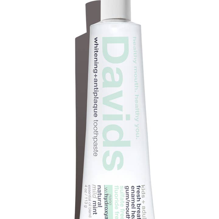 David's Toothpaste Regular 'David's' All Natural Toothpaste – Towne Goods
