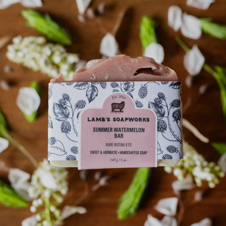 'Lambs Soapworks' Summer Watermelon Bar
