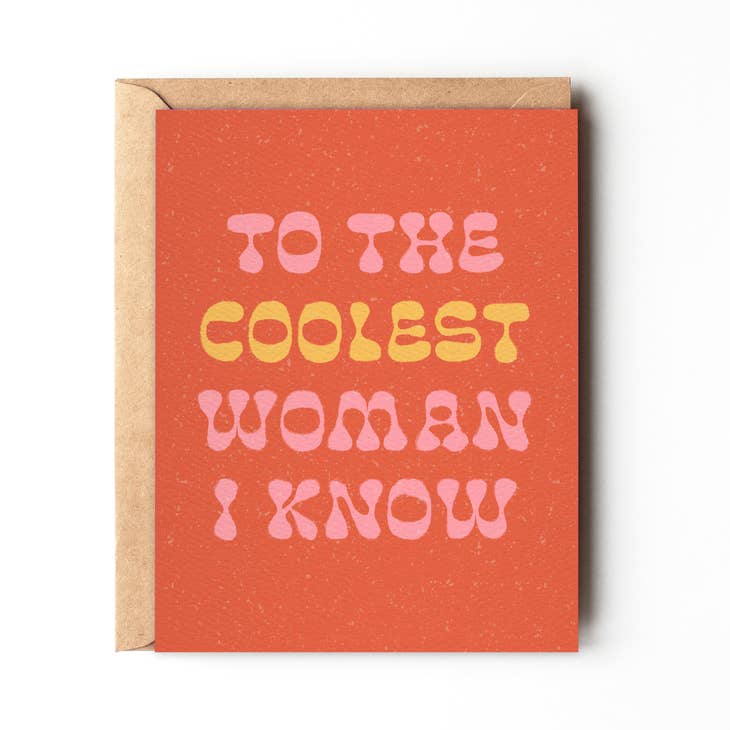 'Daydream Prints' Coolest Woman Card