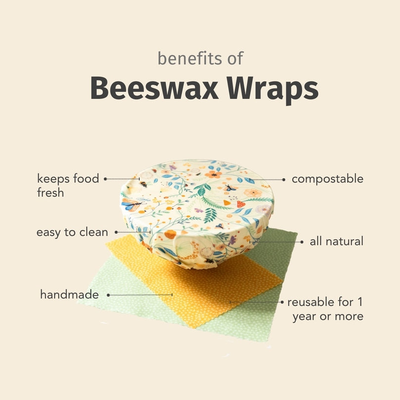 'Goldilocks Goods' Beeswax Wraps