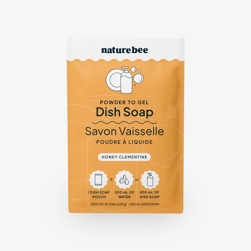 'Nature Bee' Powder to Gel Dish Soap