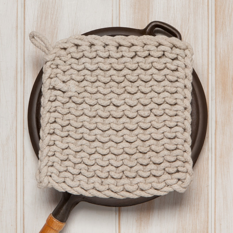 'Danica' Chunky Knit Pot Holder