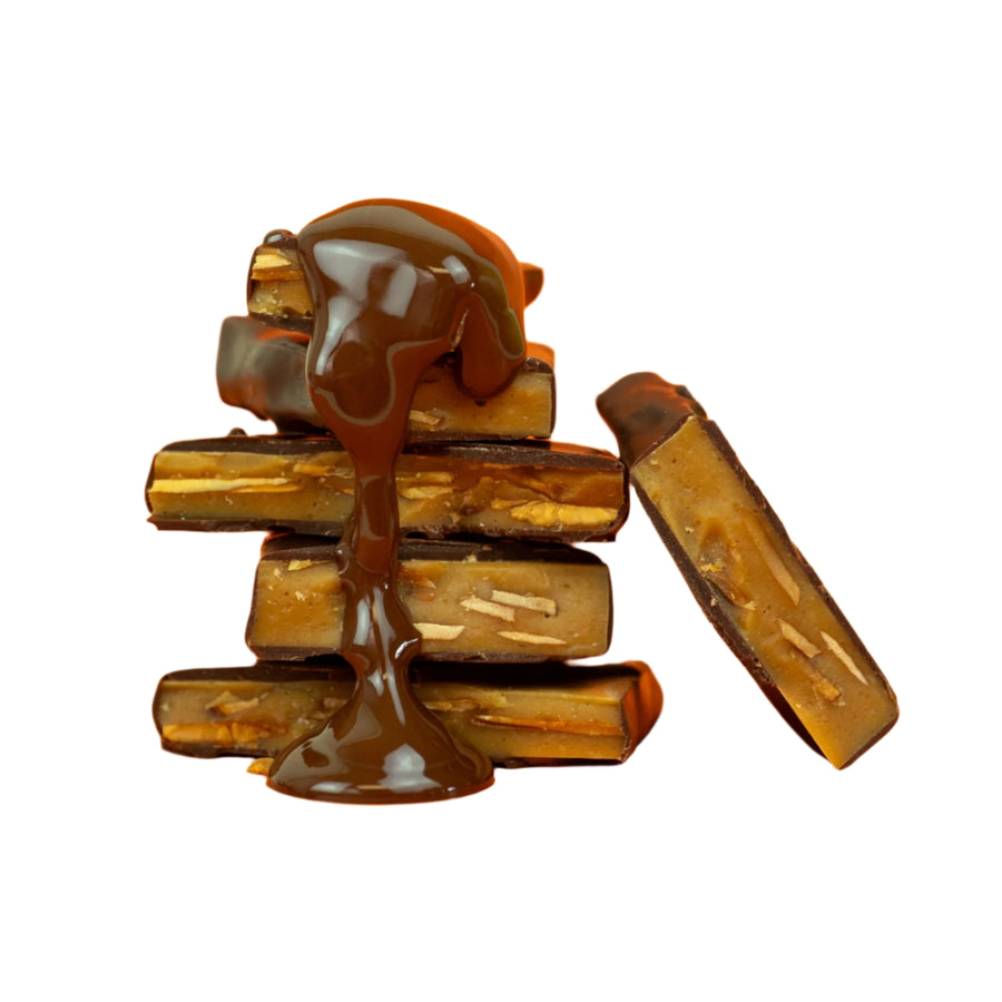'Jacek' Dark Chocolate Almond Toffee