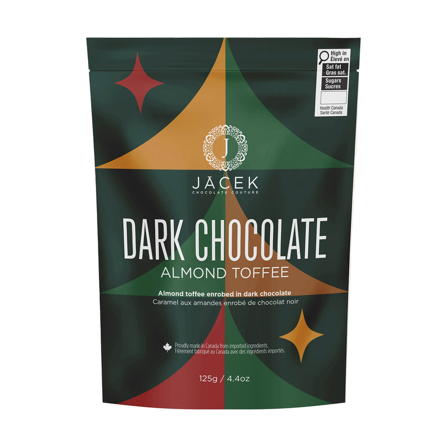 'Jacek' Dark Chocolate Almond Toffee