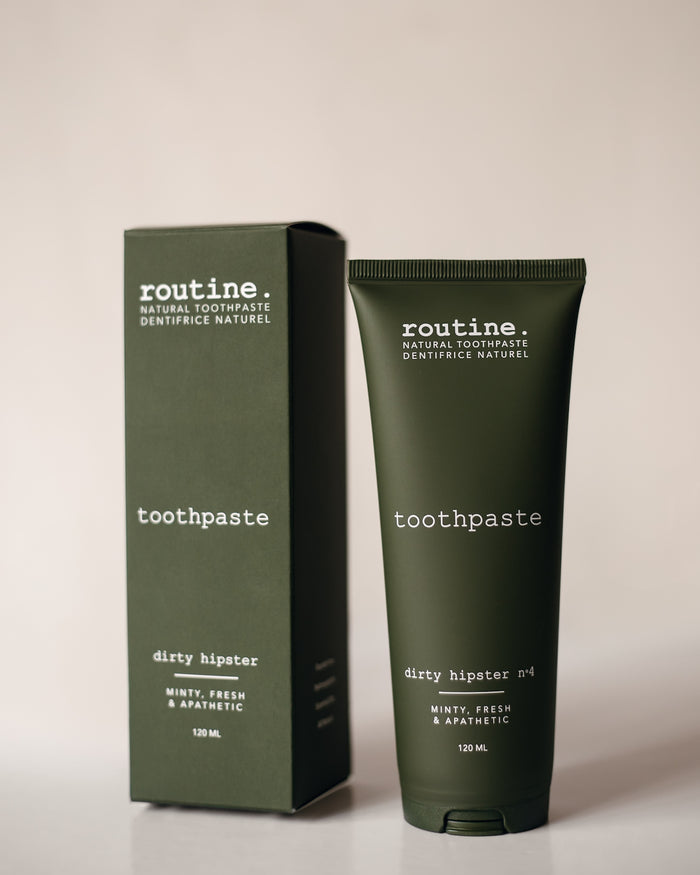 'Routine' Dirty Hipster Natural Toothpaste