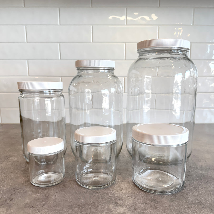 'Towne Goods' Assorted Glass Jars