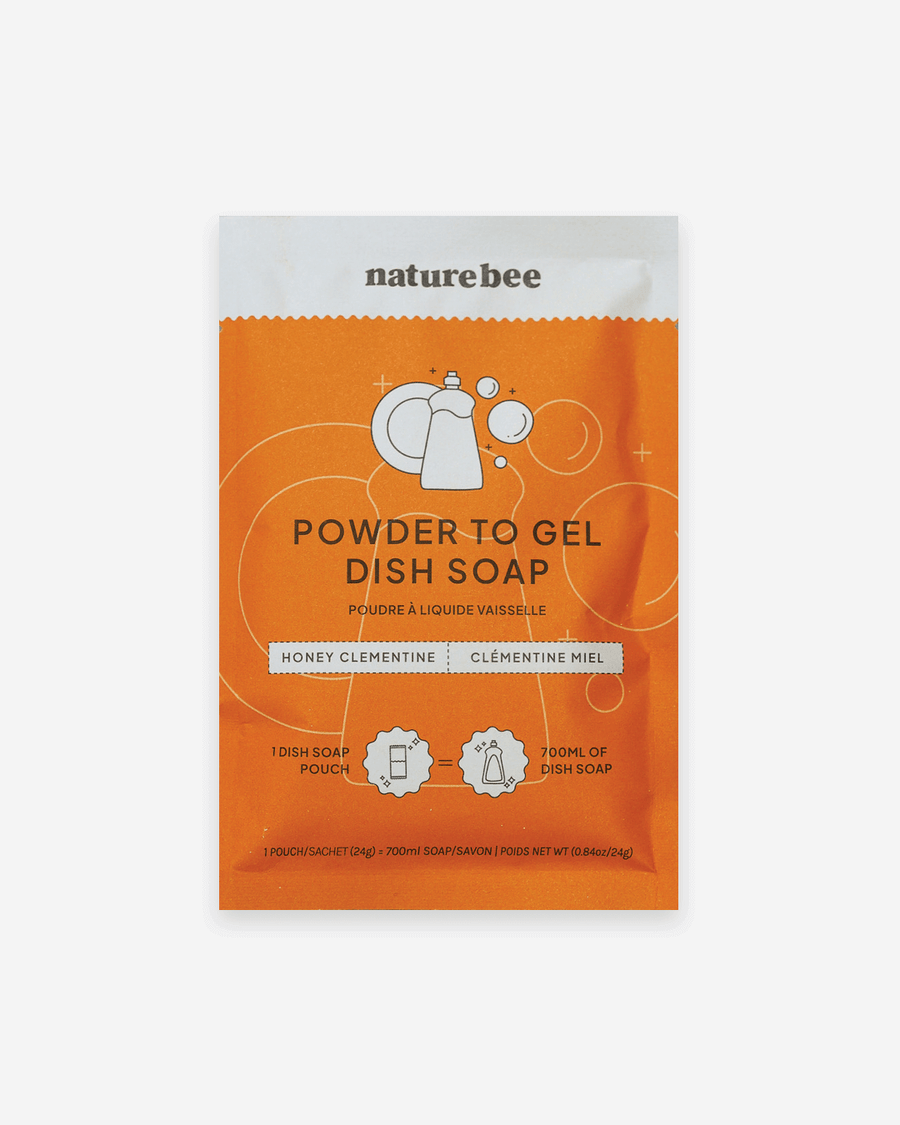 'Nature Bee' Powder to Gel Dish Soap