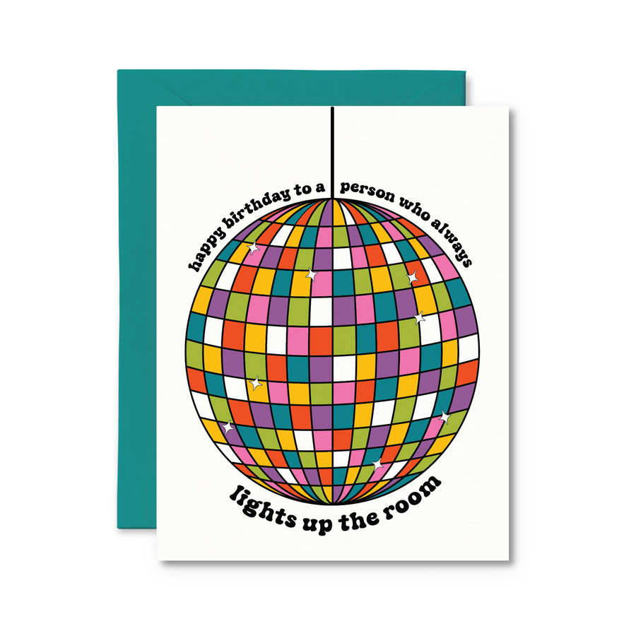 'Pretty By Her' Light Up Birthday Card