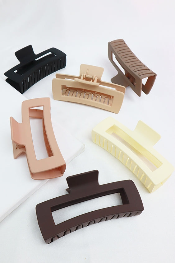 'Love&Repeat' Large Matte Claw Clip