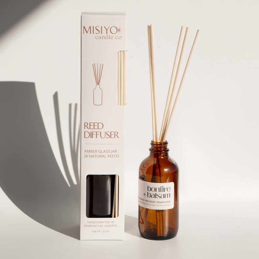 'Misiyo' Bonfire & Balsam Reed Diffuser