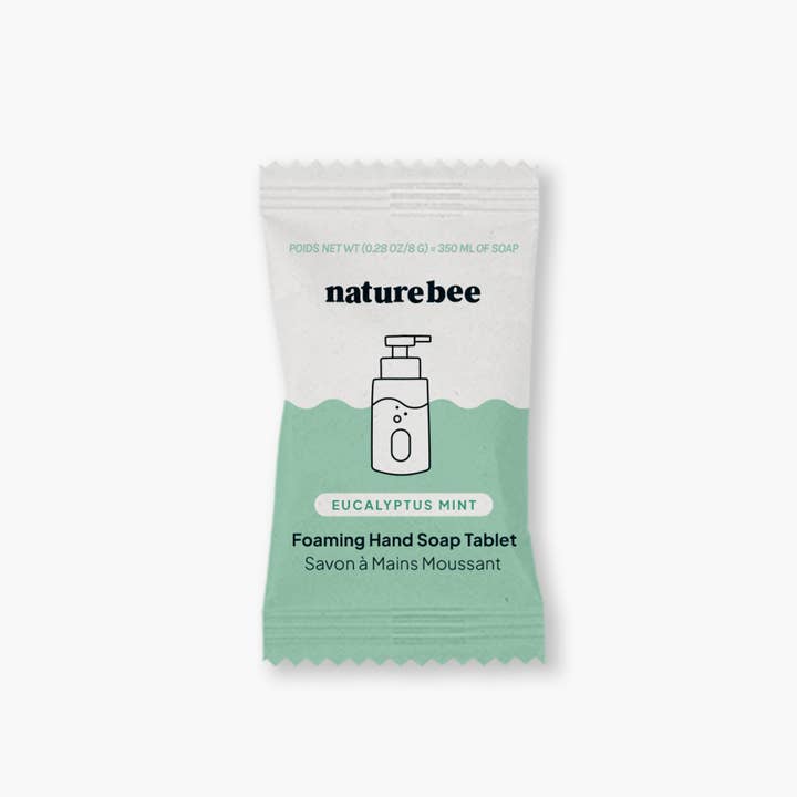 'Nature Bee' Foaming Hand Soap Tablets