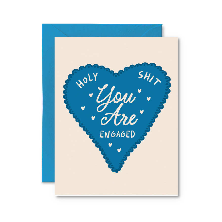 'Pretty By Her' Engaged Card