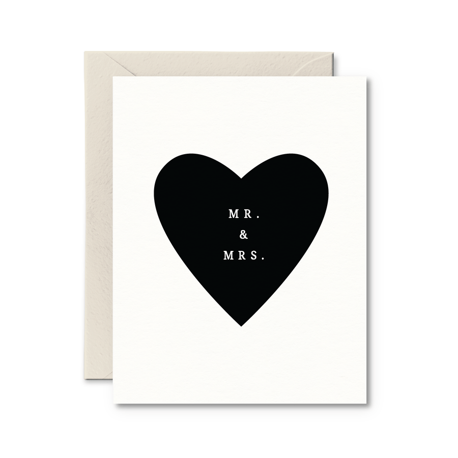 'Pretty By Her' Mr. & Mrs. Card