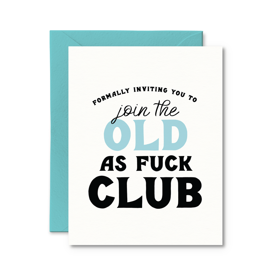 'Pretty By Her' OAF Club Birthday Card