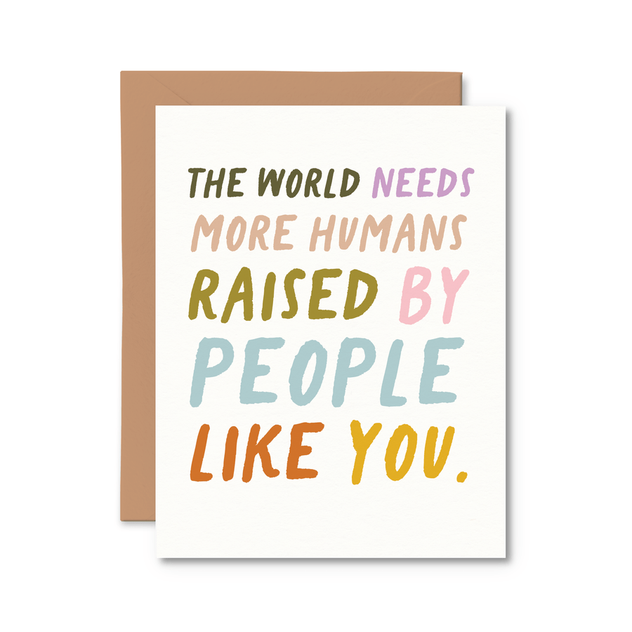 'Pretty By Her' More Humans Card