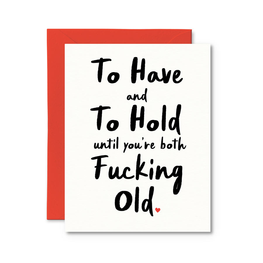 'Pretty By Her' Have and to Hold Card