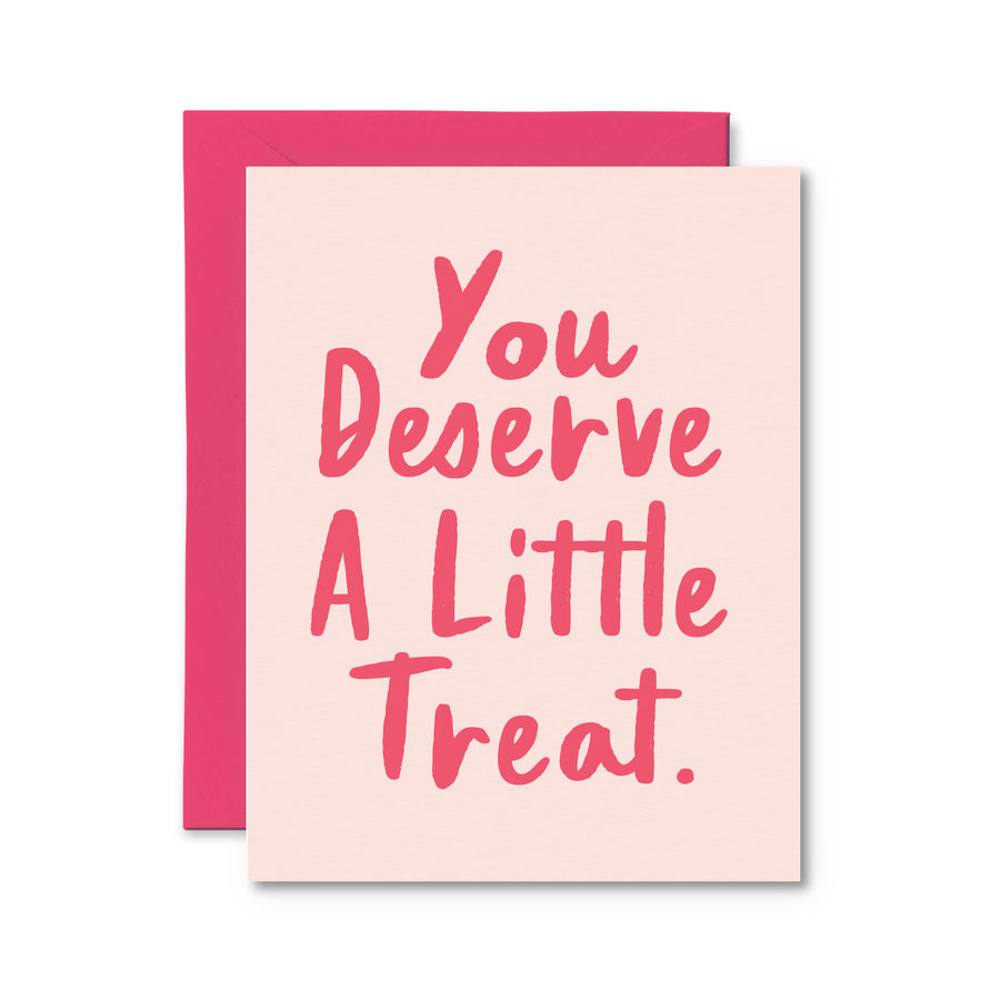 'Pretty By Her' Little Treat Card