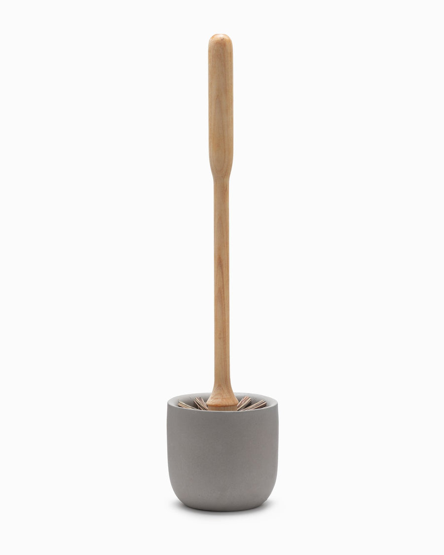 'Iris Hantverk' Concrete Cup Toilet Brush