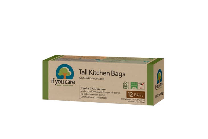 'If you Care' Compostable Tall Kitchen Bags