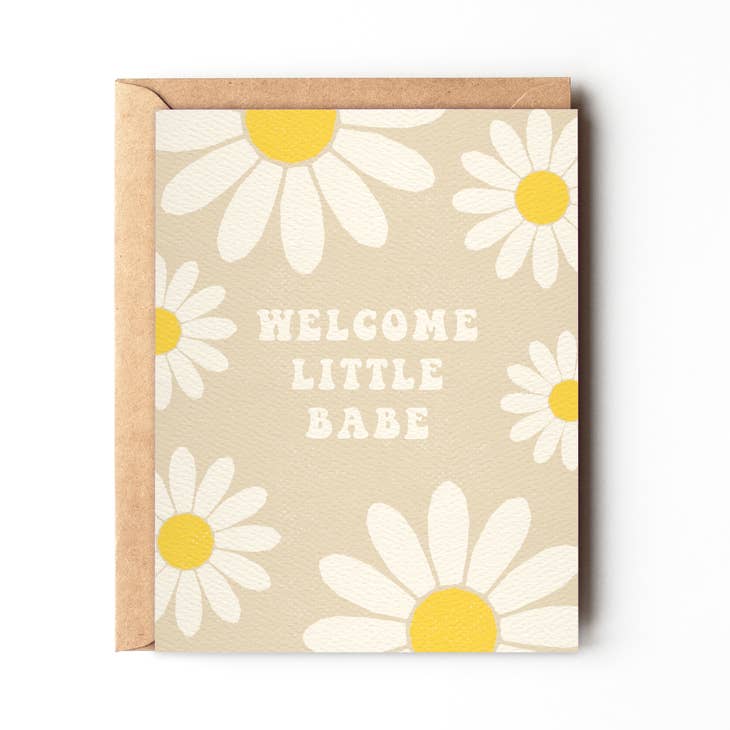 'Daydream Prints' Welcome Little One Card